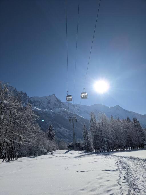 Chalet L'Ilet Ensoleille /Sunny Island Chalet 霞慕尼 外观 照片